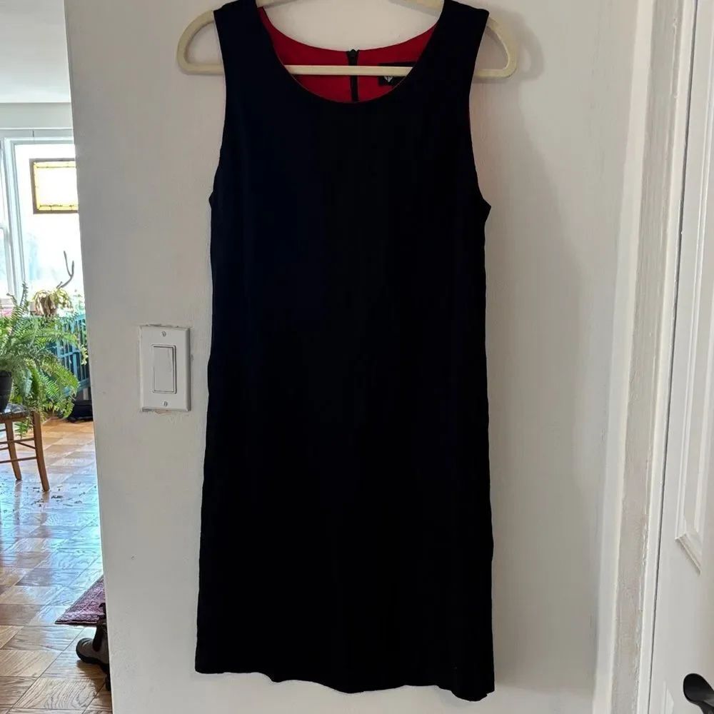 🎀Vintage🎀 Little Black Dress Shift Sleeveless “Quara” Size 14P